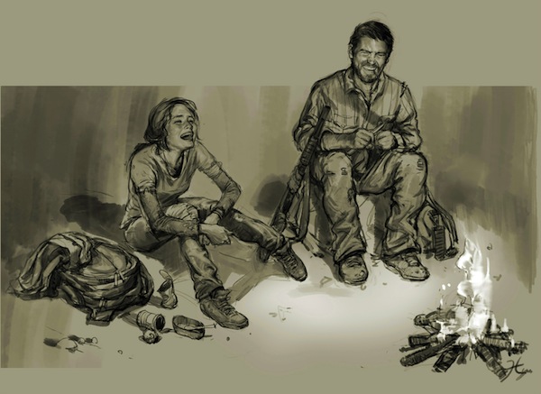 Concept art for The Last of Us