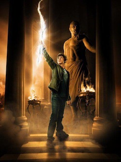 Logan Lerman as Percy Jackson in Sea of Monsters movie