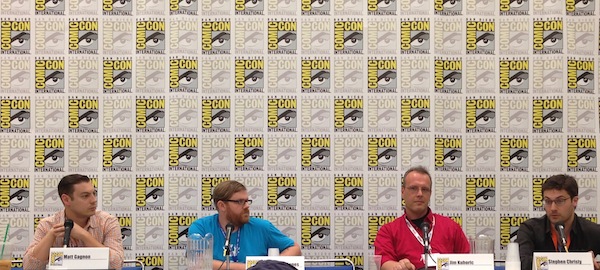 "Breaking Into Comics Right Now" panel at 2013 ComicCon