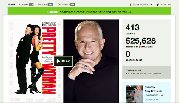 Gary Goldstein's Kickstarter Project
