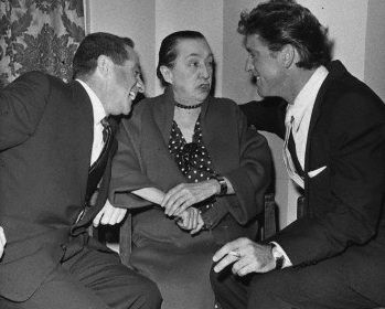 Harold Hecht, May Hallatt and Burt Lancaster
