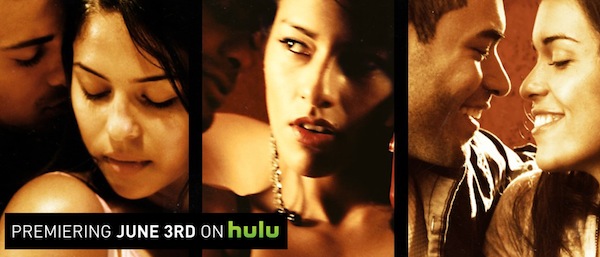 Hulu promotional piece for East Los High lays out the love triangle