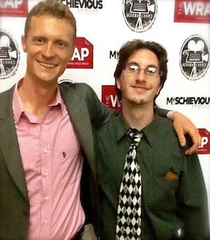 John Rhodes (left) and Cameron Cubbison (right) from Screencraft