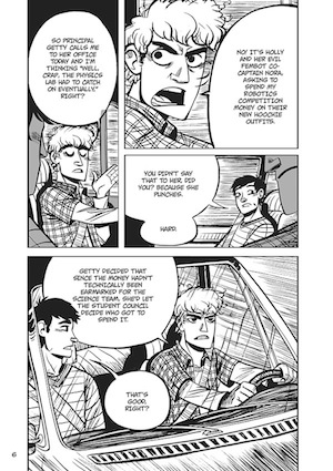 Page from Friends With Boys Comic