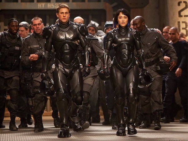 Jaeger pilots in Pacific Rim