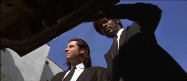 The trunk shot from Pulp Fiction