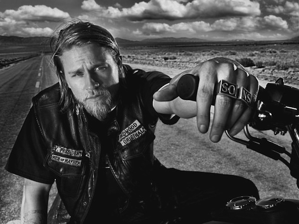 Charlie Hunnam as Jackson "Jax" Teller in Sons of Anarchy