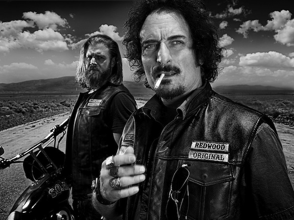 Ryan Hurst and Kim Coates in Sons of Anarchy