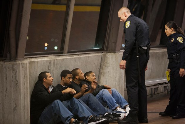 Shooting where the tragedy really happened, Fruitvale Station