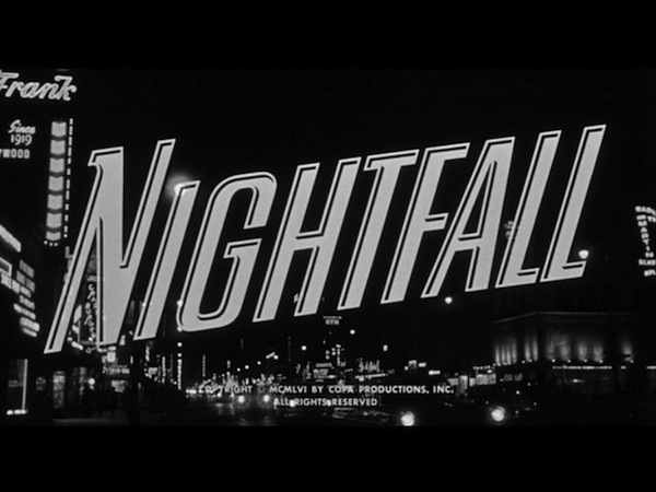 Movie title for Nightfall