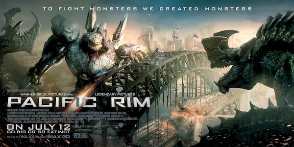 Poster for Pacific Rim that says it all --