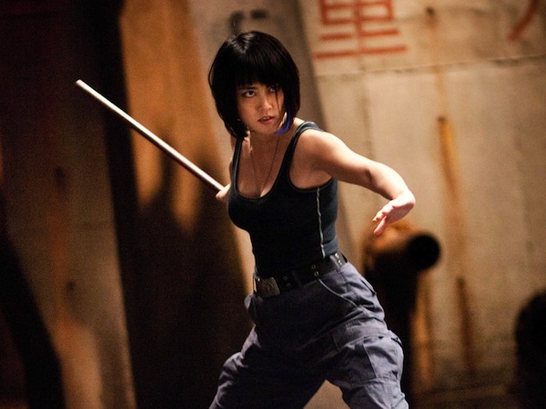 Rinko Kikuchi as Mako Mori in Pacific Rim