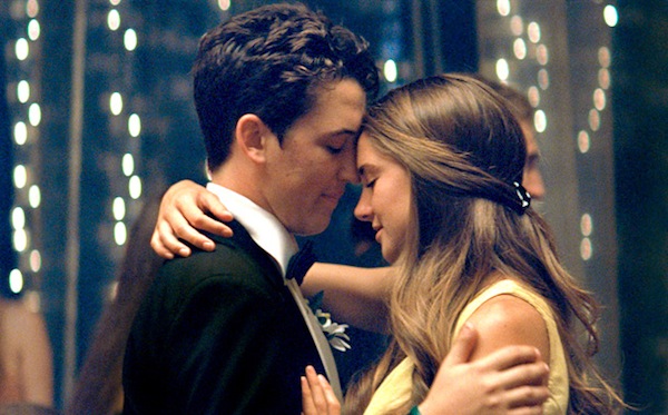 Miles Teller and Shailene Woodley in The Spectacular Now