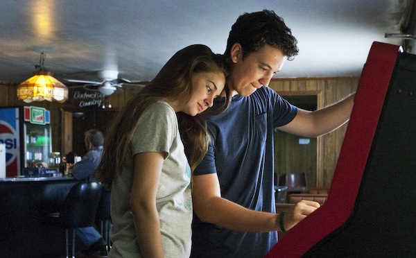 Shailene Woodley and Miles Teller in The Spectacular Now