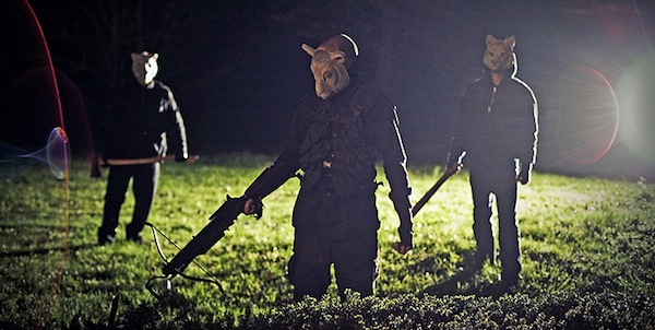 The antagonists in You're Next