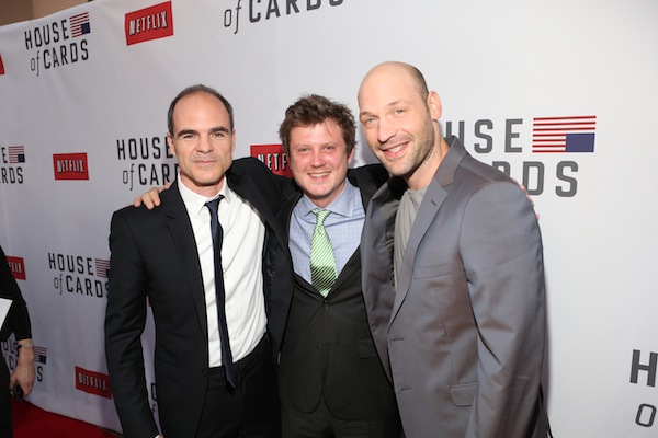 Actor Michael Kelly, Creator and House of Cards Showrunner Beau Willimon, and Actor Corey Stoll