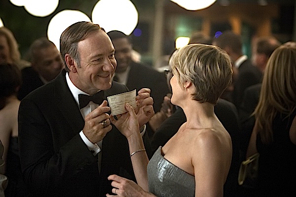 House of Cards was recently nominated for 9 Primetime Emmy Awards including Best Drama Series as well as Outstanding Lead Actor for Kevin Spacey and Outstanding Lead Actress for Robin Wright