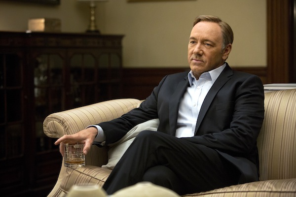 Kevin Spacey as Francis Underwood in Netflix’s House of Cards