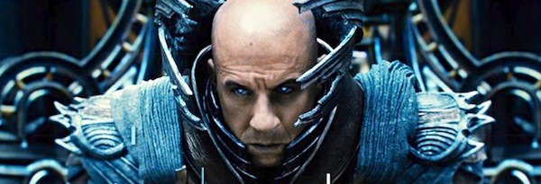 Vin Diesel as Riddick in Riddick