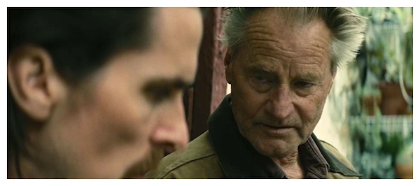 Sam Shepard and Christian Bale in Out of the Furnace