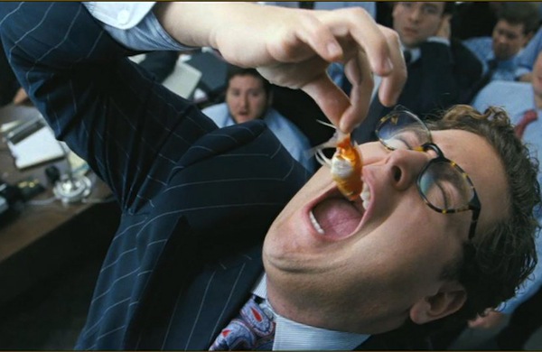 Jonah Hill as Donnie Azoff in The Wolf of Wall Street