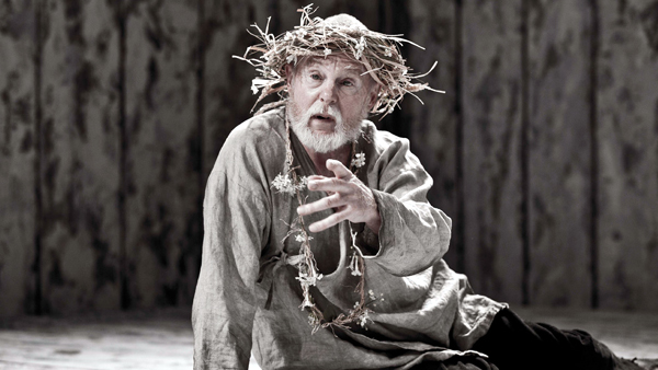 Derek Jacob as King Lear Derek Jacob as King Lear