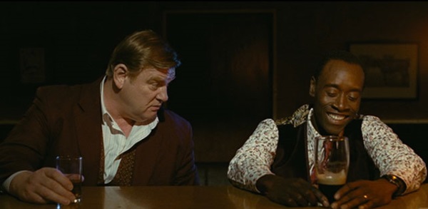 Brendan Gleeson and Don Cheadle in The Guard