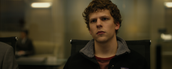 Jesse Eisenberg in The Social Network