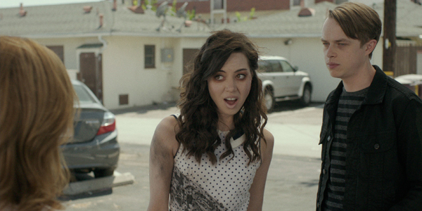 Aubrey Plaza as Beth, with Dane DeHaan as Zach Aubrey Plaza as Beth, with Dane DeHaan as Zach in LIfe After Beth
