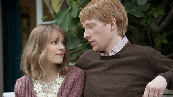 Domhnall Gleeson and Rachel McAdams in About Time