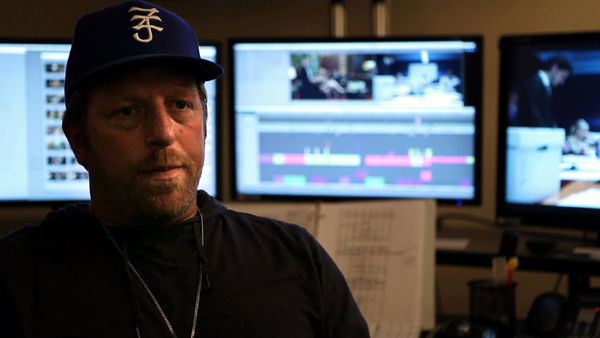 Matt in edit suite