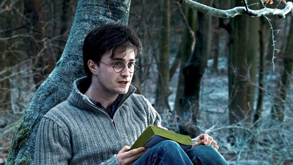Daniel Radcliffe as Harry Potter in Harry Potter and the Deathly Hallows: Part I