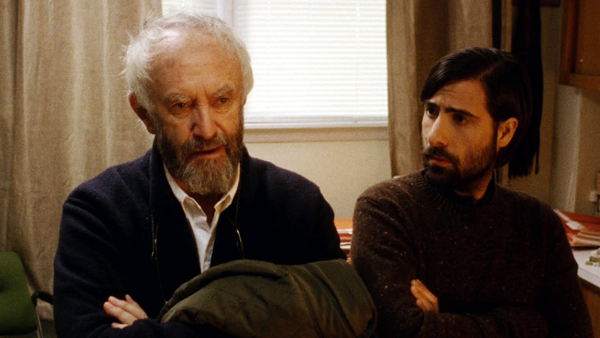 Jonathan Pryce as Ike Zimmerman and Jason Schwartzman, image courtesy of Tribeca Film Jonathan Pryce as Ike Zimmerman and Jason Schwartzman, image courtesy of Tribeca Film