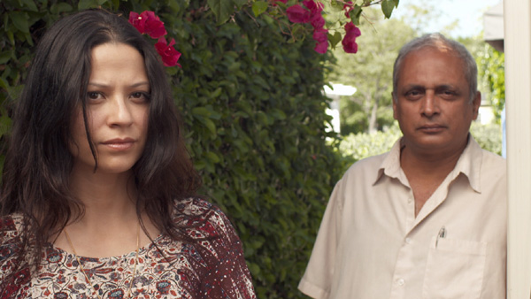 Navi Rawat as Priya and Piyush Mishra as Ashok Navi Rawat as Priya and Piyush Mishra as Ashok in The Playback Singer
