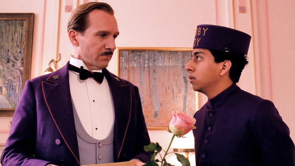 Ralph Fiennes as M. Gustave and Tony Revolori as Zero in The Grand Budapest Hotel Ralph Fiennes as M. Gustave and Tony Revolori as Zero in The Grand Budapest Hotel