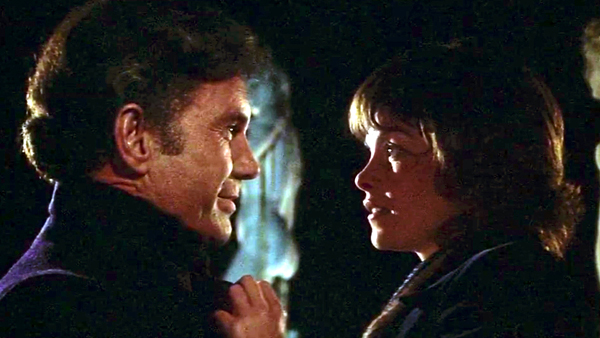 Cliff Robertson as Michael Courtland and Genevieve Bujold as Elizabeth Courtland/Sandra Portinari in Obsession Cliff Robertson as Michael Courtland and Genevieve Bujold as Elizabeth Courtland/Sandra Portinari in Obsession