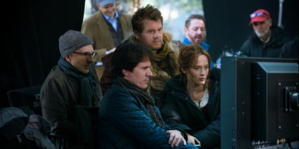 Emily Blunt as The Baker's Wife and James Corden as The Baker