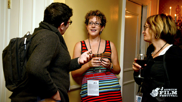 Nicole Perlman at the WGF Wine Reception (Photo Credit: Yoomi Park) Nicole Perlman at the WGF Wine Reception (Photo Credit: Yoomi Park)