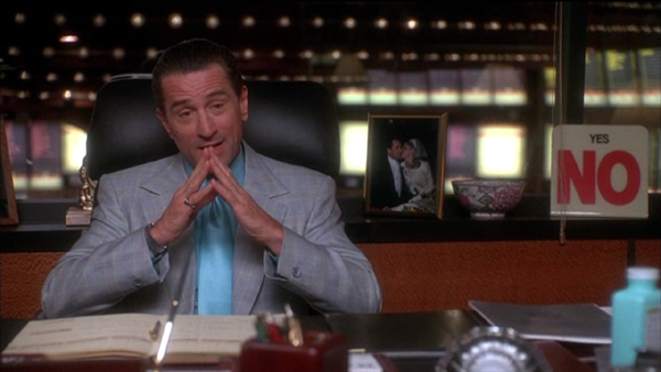 Robert De Niro as Sam 'Ace' Rothstein Robert De Niro as Sam 'Ace' Rothstein
