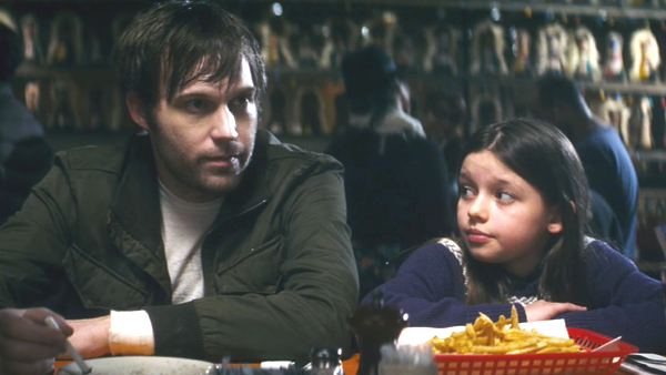 Shawn Christensen as Richie and Fatima Ptacek as Sophia in The Curfew