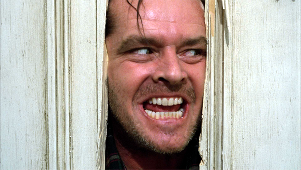 Jack Nicholson as Jack Torrance in The Shining