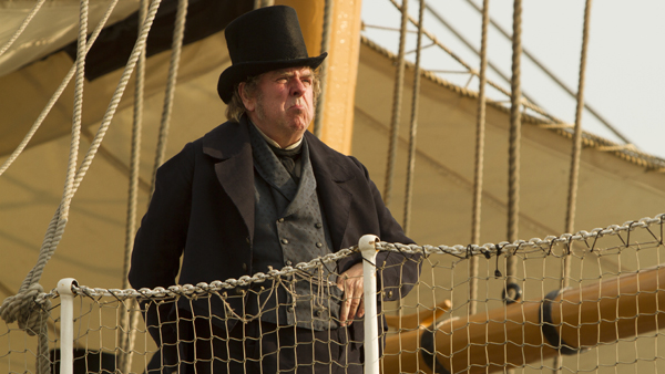Mike Leigh as Turner in Mr. Turner