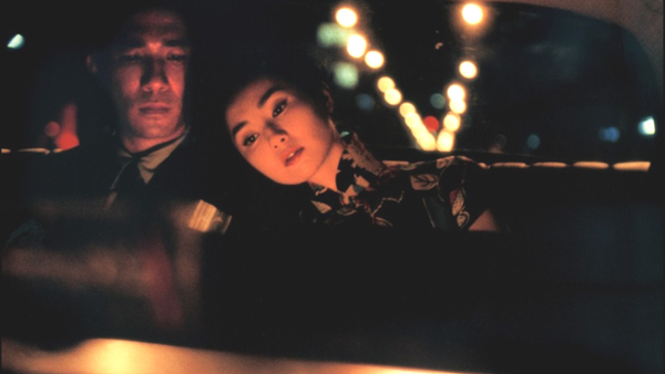 Maggie Cheung as Su Li-zhen and Tony Leung as Chow Mo-wan in In the Mood for Love