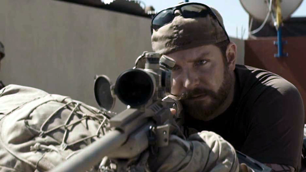 Bradley Cooper as Chris Kyle in American Sniper