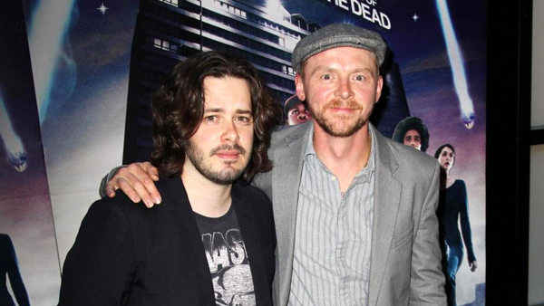 writers Edgar Wright and Simon Pegg