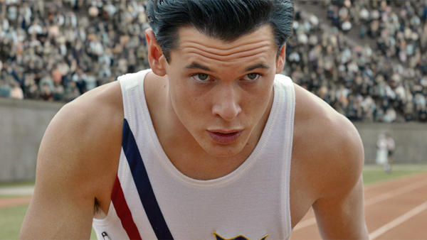 Jack O'Connell as Louis Zamperini in Unbroken