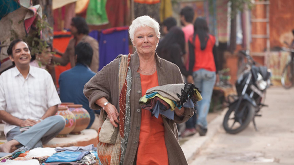 Judi Dench in The Second Best Exotic Marigold Hotel