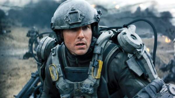 Tom Cruise as Cage in Edge of Tomorrow