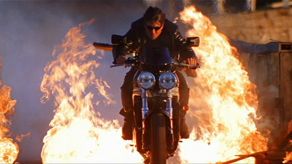 Tom Cruise as Ethan Hunt in Mission: Impossible II