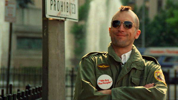 Robert De Niro as Travis Bickle in Taxi Driver